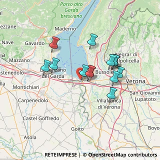 Mappa Via Lungolago Mazzini, 37019 Peschiera del Garda VR, Italia (11.80308)