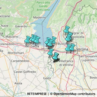 Mappa Via Lungolago Mazzini, 37019 Peschiera del Garda VR, Italia (10.031)