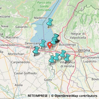 Mappa Via Lungolago Mazzini, 37019 Peschiera del Garda VR, Italia (8.41857)