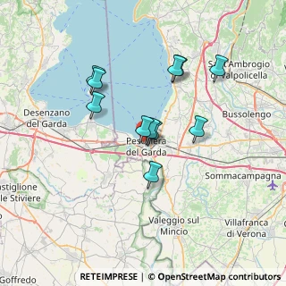 Mappa Via Lungolago Mazzini, 37019 Peschiera del Garda VR, Italia (5.82364)