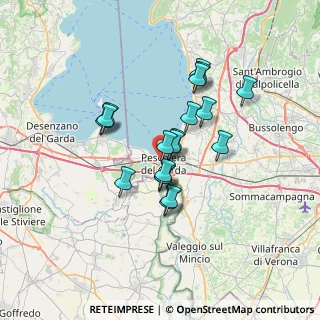 Mappa Via Lungolago Mazzini, 37019 Peschiera del Garda VR, Italia (5.31368)
