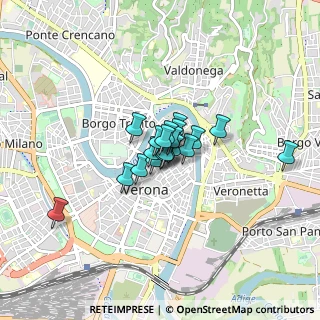 Mappa Vicolo Balena, 37121 Verona VR, Italia (0.4085)
