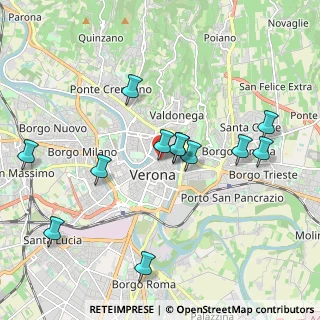 Mappa Vicolo Balena, 37121 Verona VR, Italia (1.955)