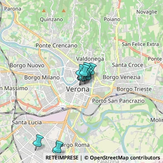 Mappa Vicolo Balena, 37121 Verona VR, Italia (1.31818)