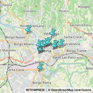 Mappa Vicolo Balena, 37121 Verona VR, Italia (0.97083)