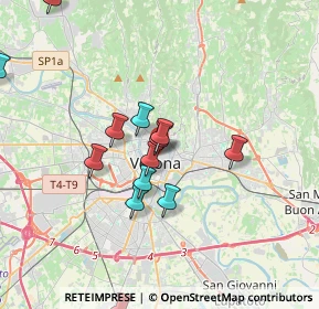 Mappa Vicolo Balena, 37121 Verona VR, Italia (4.10143)