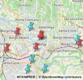 Mappa Vicolo Balena, 37121 Verona VR, Italia (2.26455)