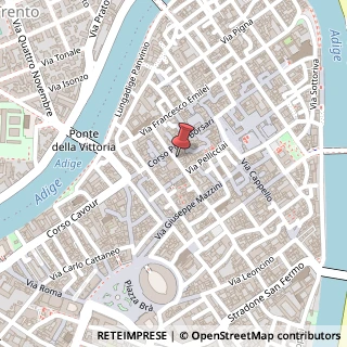 Mappa Via Quattro Spade, 18, 37121 Verona, Verona (Veneto)