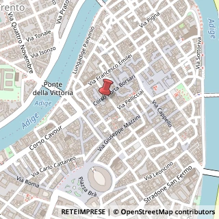 Mappa Corso Porta Borsari, 37, 37121 Verona, Verona (Veneto)