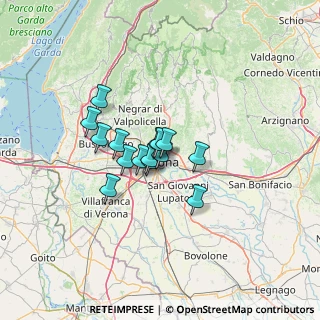 Mappa Via Quattro Spade, 37121 Verona VR, Italia (8.24533)
