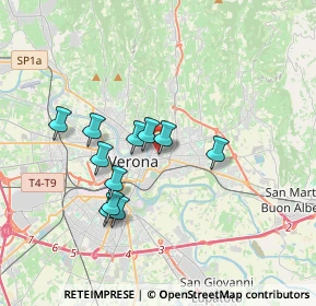 Mappa Via Francesco Rismondo, 37129 Verona VR, Italia (3.03)