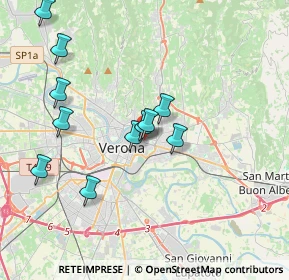 Mappa Via Francesco Rismondo, 37129 Verona VR, Italia (3.59636)