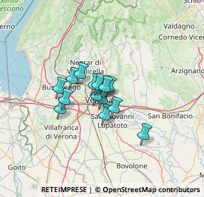Mappa Via Giosuè Carducci, 37129 Verona VR, Italia (7.76786)