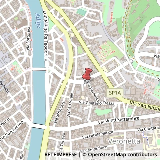 Mappa Via Giosuè Carducci, 32A, 37129 Verona, Verona (Veneto)