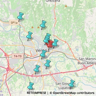 Mappa 37129 Verona VR, Italia (3.80333)
