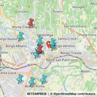 Mappa 37129 Verona VR, Italia (1.88833)