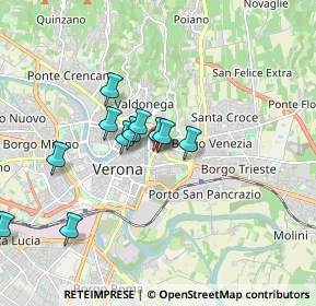 Mappa 37129 Verona VR, Italia (1.51)
