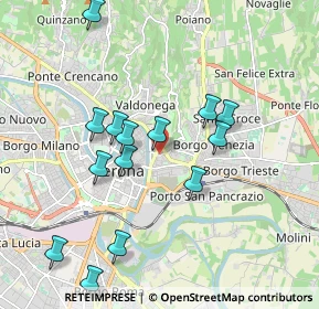 Mappa 37129 Verona VR, Italia (1.895)