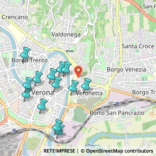 Mappa 37129 Verona VR, Italia (1.10308)