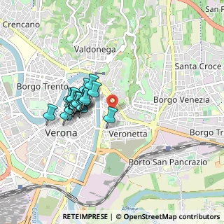Mappa 37129 Verona VR, Italia (0.7145)