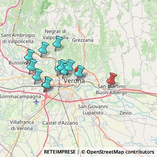 Mappa 37129 Verona VR, Italia (6.78923)