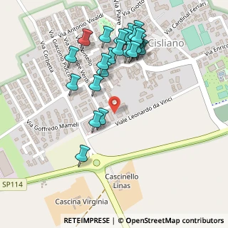 Mappa Viale Leonardo da Vinci, 20046 Cisliano MI, Italia (0.25)
