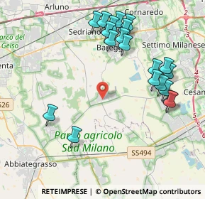 Mappa Viale Leonardo da Vinci, 20046 Cisliano MI, Italia (4.483)