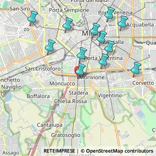 Mappa Via Giuseppe Meda, 20821 Milano MI, Italia (2.24833)