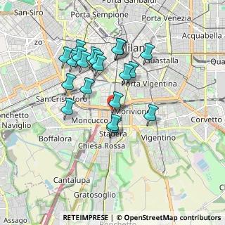 Mappa Via Giuseppe Meda, 20821 Milano MI, Italia (1.659)