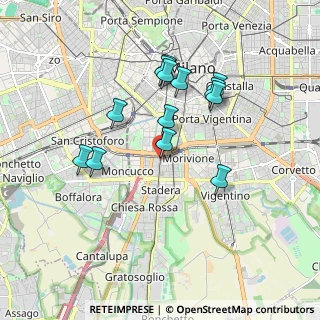 Mappa Via Giuseppe Meda, 20821 Milano MI, Italia (1.64)