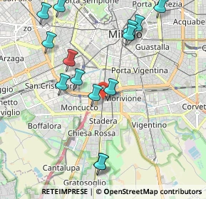 Mappa Via Giuseppe Meda, 20821 Milano MI, Italia (2.26286)