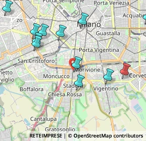 Mappa Via Giuseppe Meda, 20821 Milano MI, Italia (2.66571)