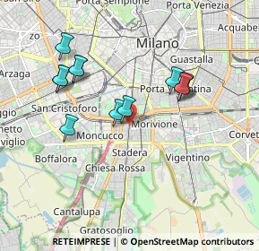 Mappa Via Giuseppe Meda, 20821 Milano MI, Italia (1.745)