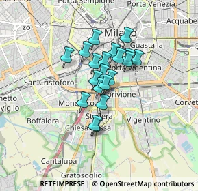 Mappa Via Giuseppe Meda, 20821 Milano MI, Italia (1.106)