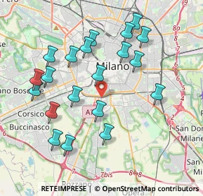 Mappa Via Giuseppe Meda, 20821 Milano MI, Italia (3.9525)