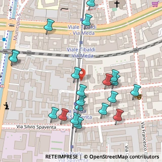 Mappa Via Giuseppe Meda, 20821 Milano MI, Italia (0.148)