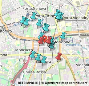 Mappa Via Giuseppe Meda, 20821 Milano MI, Italia (0.729)