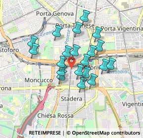 Mappa Via Giuseppe Meda, 20821 Milano MI, Italia (0.688)