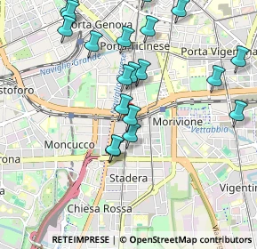 Mappa Via Giuseppe Meda, 20821 Milano MI, Italia (1.05947)