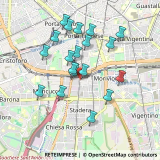 Mappa Via Giuseppe Meda, 20821 Milano MI, Italia (0.8805)