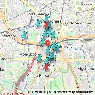 Mappa Via Giuseppe Meda, 20821 Milano MI, Italia (0.6655)