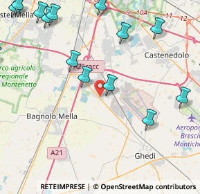 Mappa Via John Fitzgerald Kennedy, 25010 Montirone BS, Italia (6.28059)