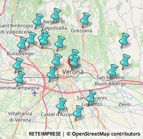 Mappa Lungadige Campagnola, 37121 Verona VR, Italia (8.5625)