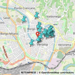 Mappa Lungadige Campagnola, 37121 Verona VR, Italia (0.579)