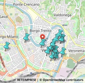Mappa Lungadige Campagnola, 37121 Verona VR, Italia (0.81688)