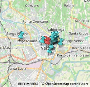 Mappa Lungadige Campagnola, 37121 Verona VR, Italia (0.80533)