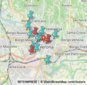 Mappa Lungadige Campagnola, 37121 Verona VR, Italia (1.14071)