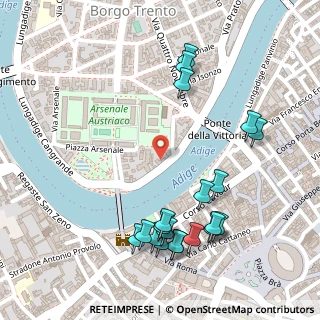 Mappa Lungadige Campagnola, 37121 Verona VR, Italia (0.296)