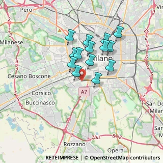Mappa Via Carlo Bo, 20143 Milano MI, Italia (2.78429)