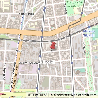 Mappa Via Pietro Pomponazzi,  9, 20141 Milano, Milano (Lombardia)